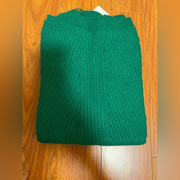 Wool sweater . Green - Picture 5 of 6